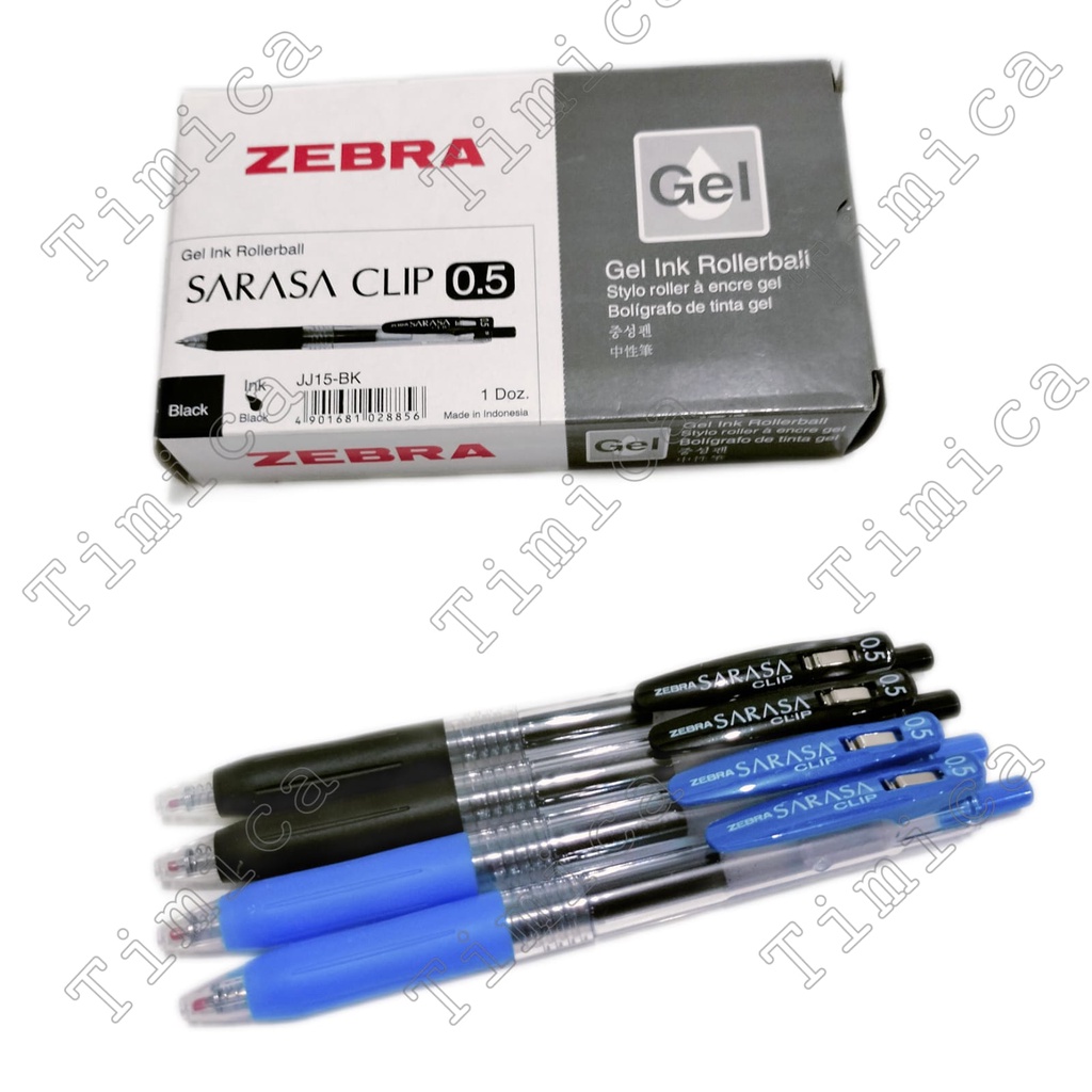 

GEL PEN SARASA / PULPEN GEL SARASA CLIP 0.7 HITAM SATUAN PCS