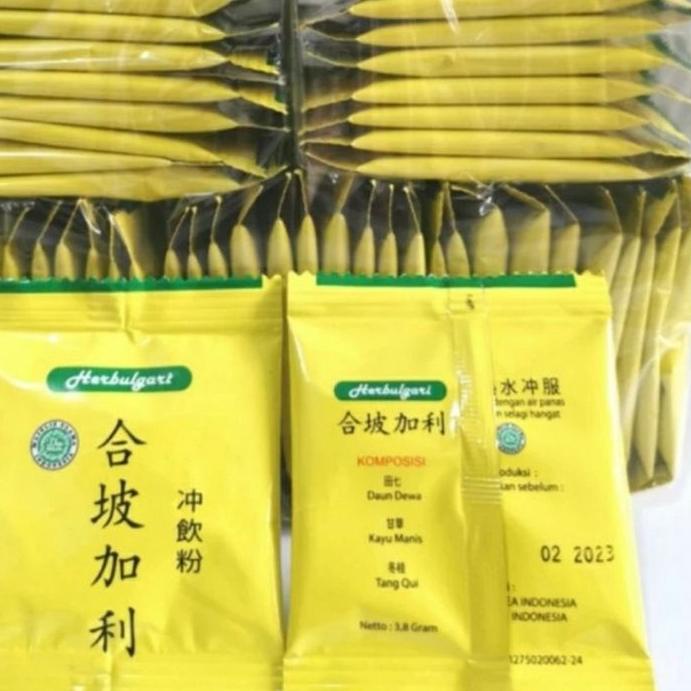 

LANGSUNG BELI TEH HERBULGARI 1 SACHET 100% ORIGINAL^^