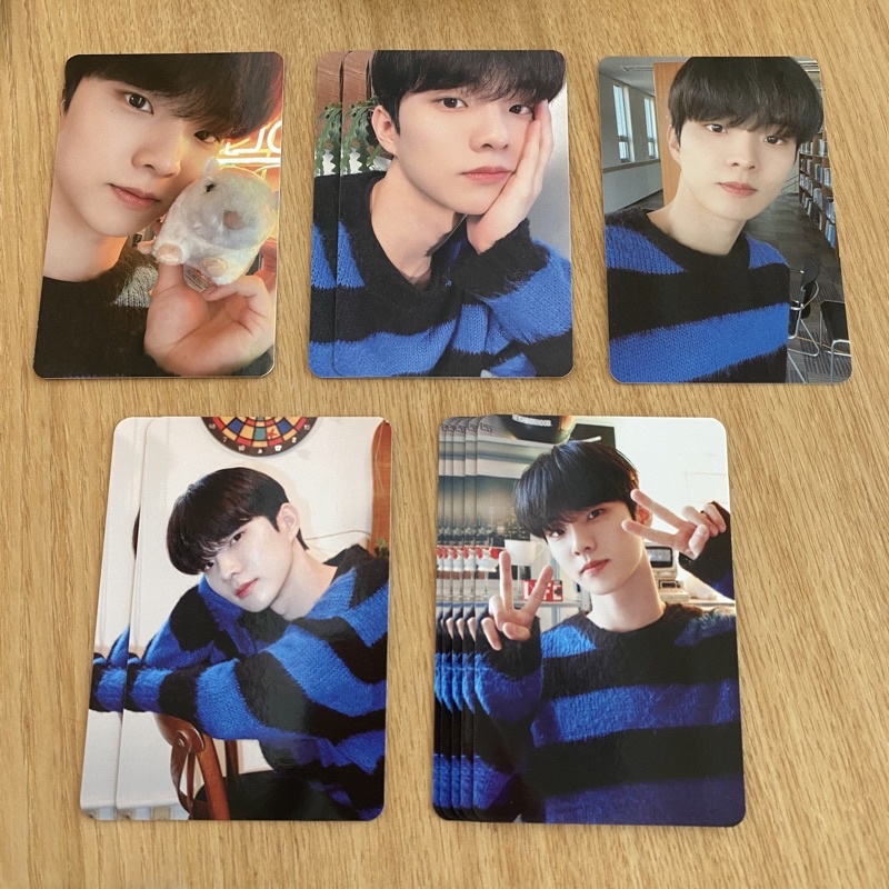 [ready ] the boyz - q changmin - the azit trading card tc treka - the hyundai 5th anniversary md off