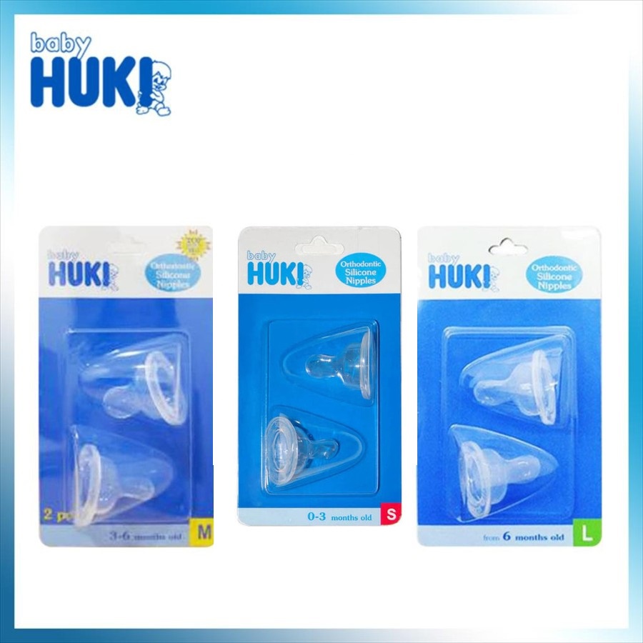 Huki Gepeng Orthodontic Silicone Nipple gepeng