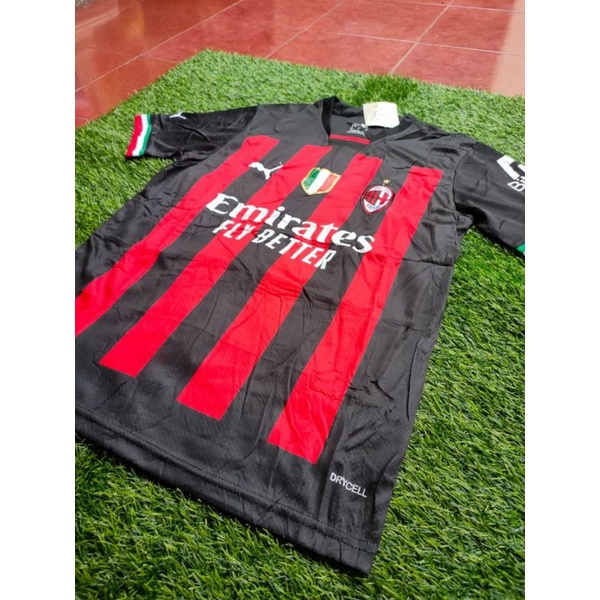 Jersey A C M I L A N Home 2022 2023 Grade Ori Import Baju Sepak Bola Pria Dewasa