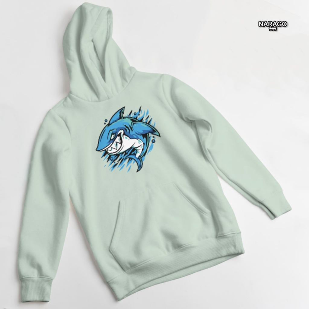 Nara.Grosir - Hoodie Jumper Shark l Sweater Hodie Unisex