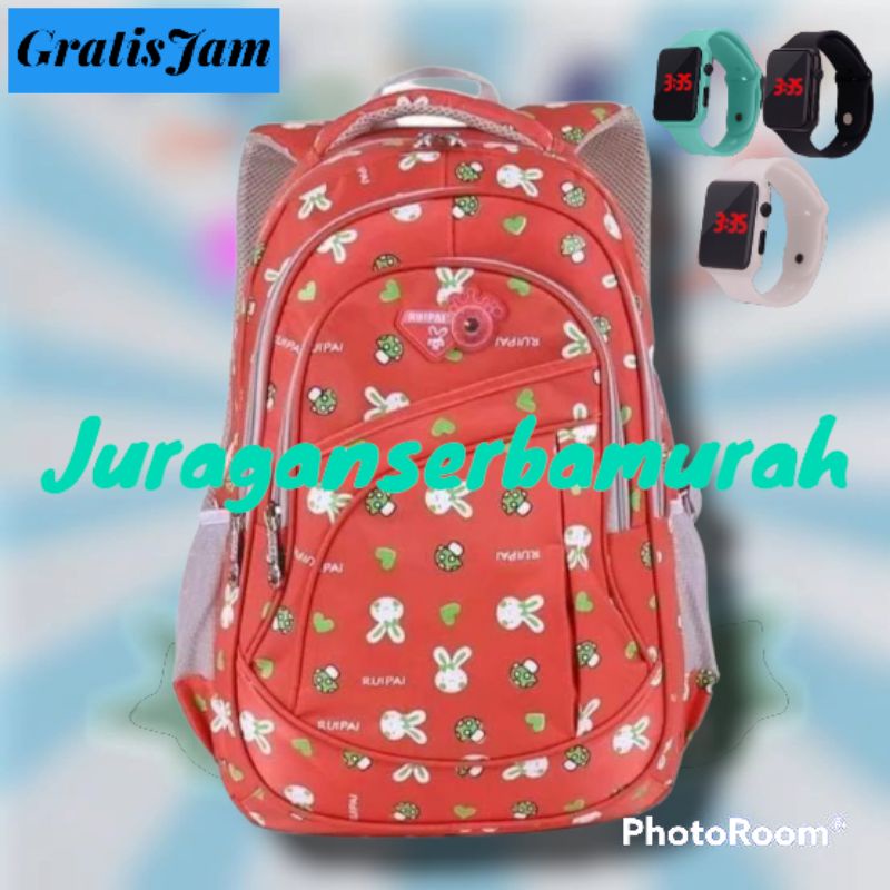 Tas ransel Sekolah SD SMP ukuran besar murah