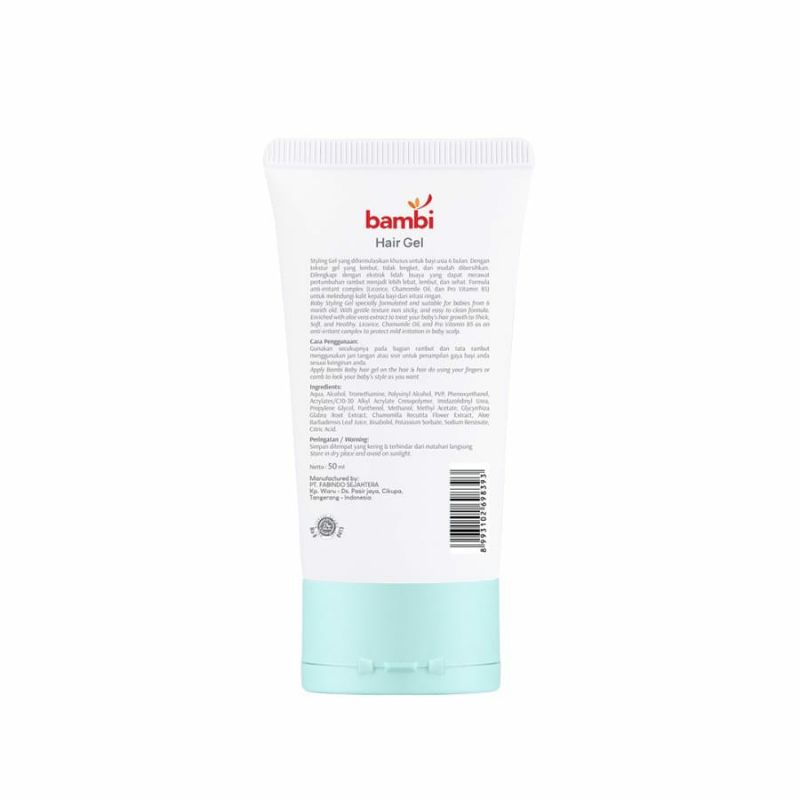 Bambi Baby Hair Gel 50ml