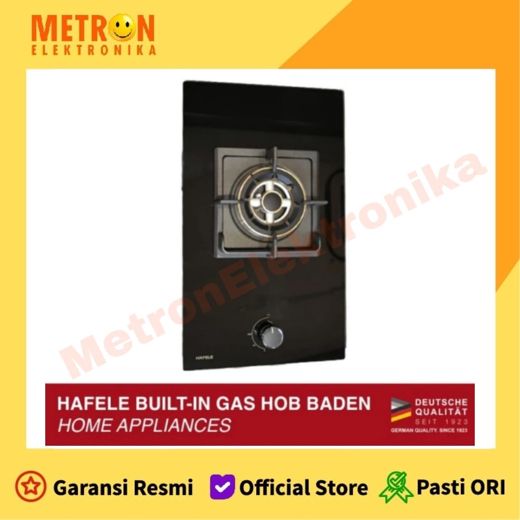 Hafele Built-in Gas Hob Baden Series - Kompor Gas Tanam