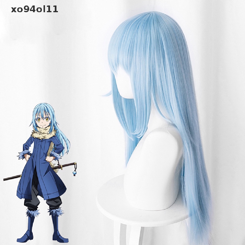 Xo Saat Itu Aku Bereinkarnasi Jadi Slime Cosplay Wig Rimuru Tempest Blue Wig OL