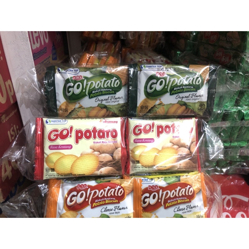 

Snack Biskuit Go potato