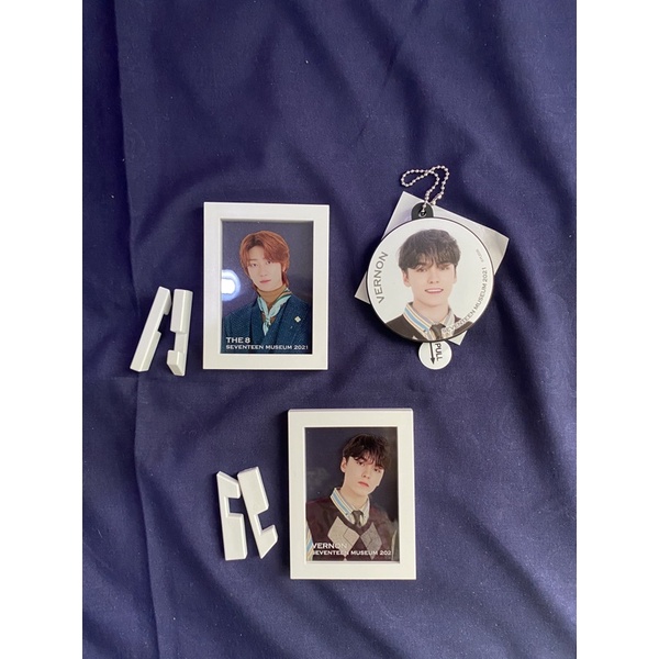 Seventeen Museum 2021 Frame Voice Keyring Official Seventeen Vernon The8