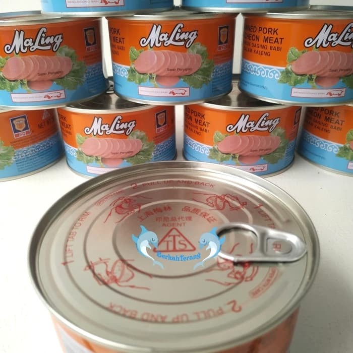 

Widyatmogrosir - Maling Daging Babi / Canned Pork / Ma Ling / Luncheon Meat 397Gr
