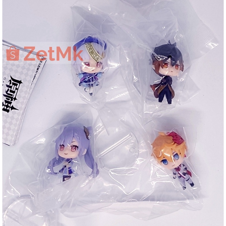 Genshin Impact Capsule Collection Figure vol 2 Tartaglia Childe Keqing Qiqi