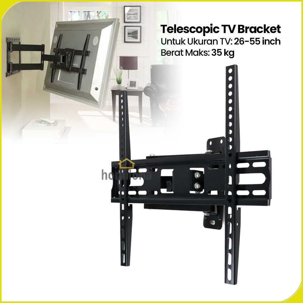 CNXD Telescopic TV Bracket 1.3m 400x400 Pitch for 26-55 Inch - CN814