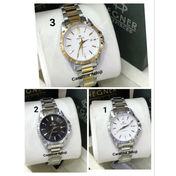 JAM TANGAN WANITA  HEGNER HW1688L-1 ORIGINAL