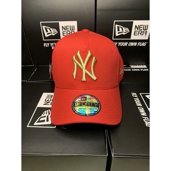 Topi NY Merah Premium New Era Cap