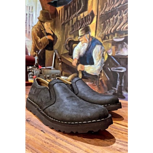 Sepatu Pria 100% Kulit Sapi SPARROW LEATHER WORKS
