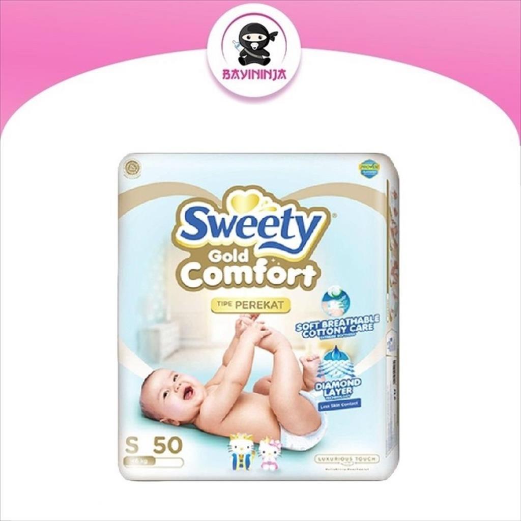 SWEETY Comfort Gold Popok Perekat S50