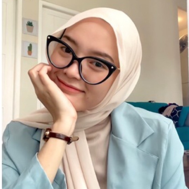 Frame Kacamata Cateyes Mata kucing Antiradiasi DIKTA CLEAR