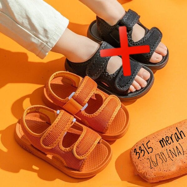 7.7   TERMURAH sepatu Sandal anak cowo/cewk import nyaman dipakai  (COD) #Shopeehaul