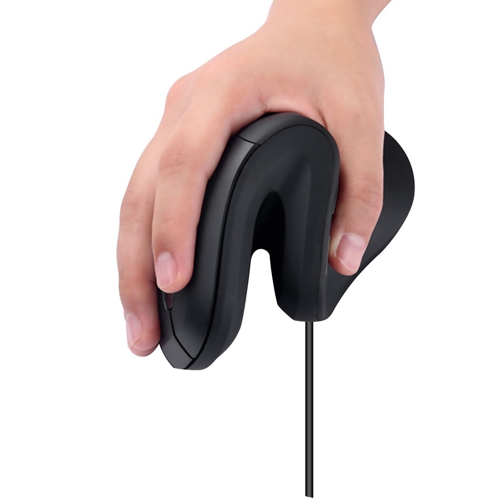 Jsy-11 Mouse Ergonomis Mouse Vertikal Kabel DPI Adjustable 800-1200-2400-3200 Mice Untuk PC Laptop