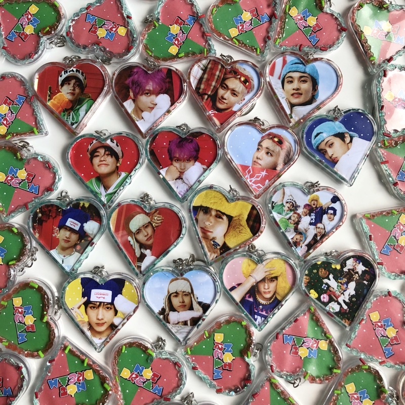 Candy Holiday NCT DREAM Heart Cake Keychain