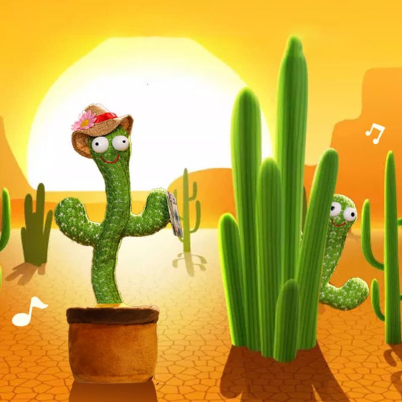 cactus mainan cactus dancing mainan anak cactus goyang [700gr]