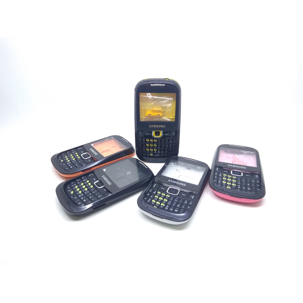 Cassing Samsung Corby Text Housing Samsung B3210 Kesing Samsung B3210 Corby Teks Fullset