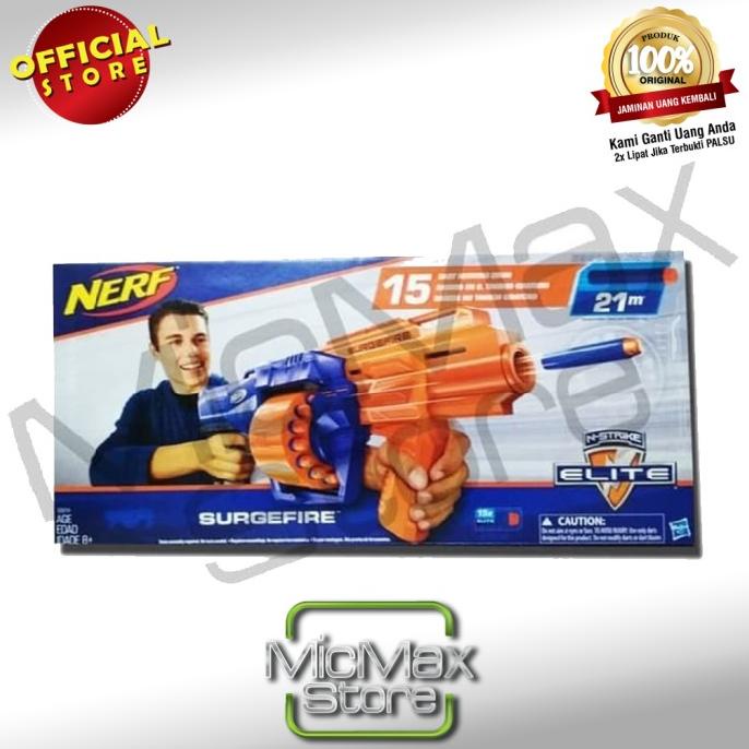 Nerf Surgefire 21m Mainan Original Asli ---NEW---