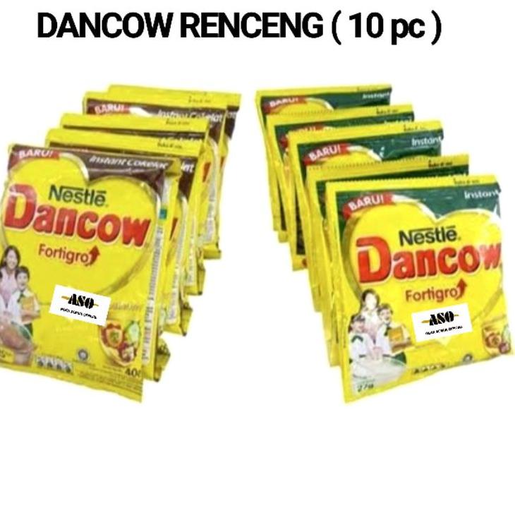 

Segera Dapatkan DANCOW fortigro susu bubuk RENCENG ( ISI 10 ) RT4$