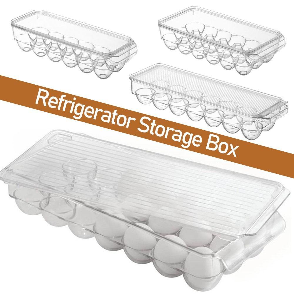 Lily Kotak Penyimpanan Kulkas Tahan Lama Dapur Freshness Egg Storage Box