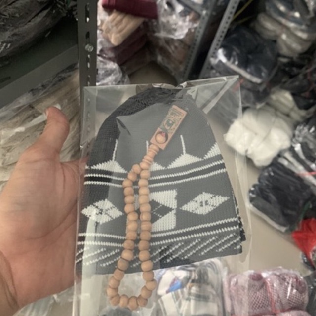 (PAKET) Peci Ambani Tasbih 33 Rajut Motif Polos Dewasa Relief Plastik Oleholeh Haji Umroh souvenir Tahlilan yasin siwak nanas tebal premium super anak dewasa bayi remaja sajadah mukena