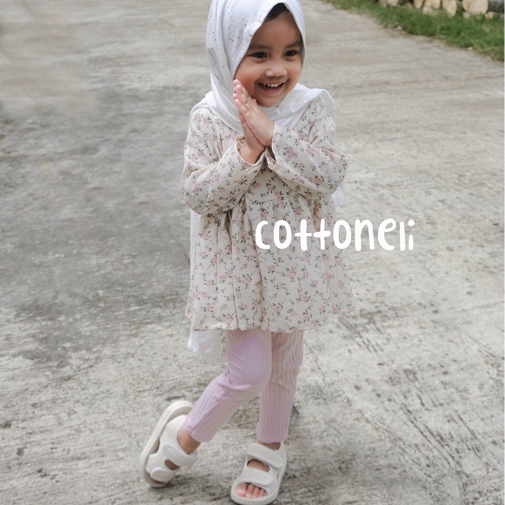 NARA Atasan Anak Muslin Double Gauze Cotton Organik Muslin Lengan Panjang Kimono Hanbok Baju KADO ULANG TAHUN BAYI MURAH