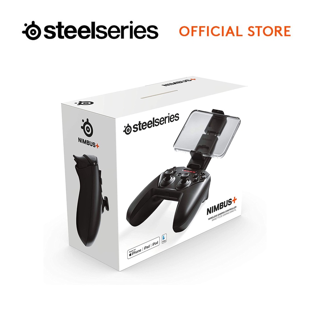 Gamepad Steelseries Nimbus+ Apple iOS Gaming Controller Joystick