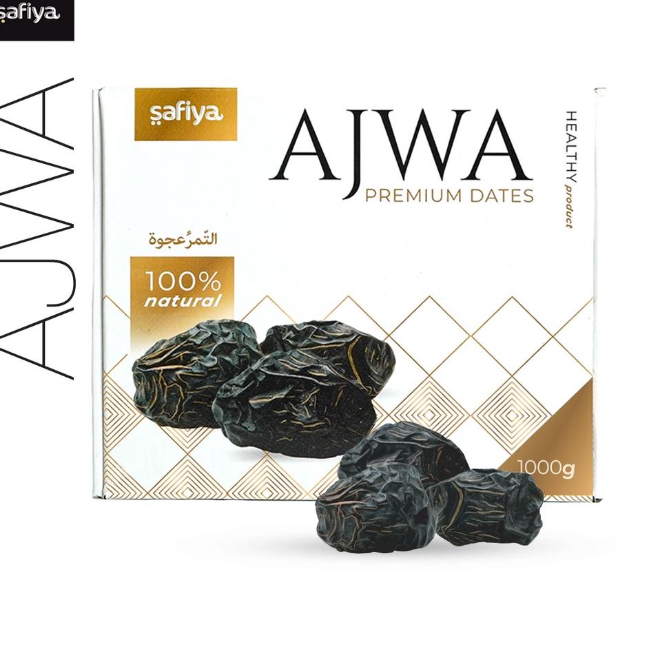 

Di⚡kon !! Kurma Ajwa 1 Kg Kurma Nabi Asli Madinah Authentic Safiya Food