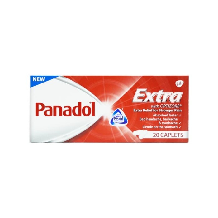 Panadol Extra With Optizorb - 20 Caplets