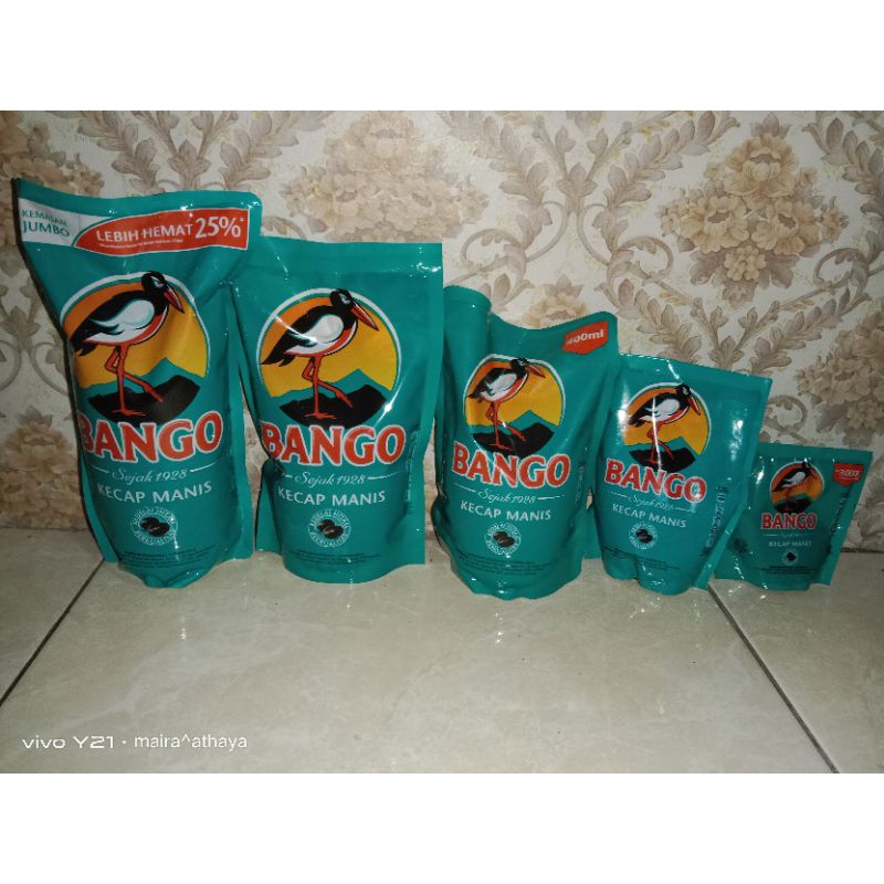 kecap BANGO 735ml, 520ml, 400ml, 210ml, 60ml