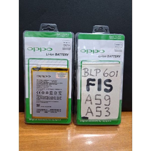 Baterai Oppo Original BLP601 F1S A59 / Baterai Handphone Oppo Original BLP601 / Baterai Handphone Oppo Original F1S / Baterai Handphone Oppo Original A59 / Baterai Handphone Oppo Original Blp601