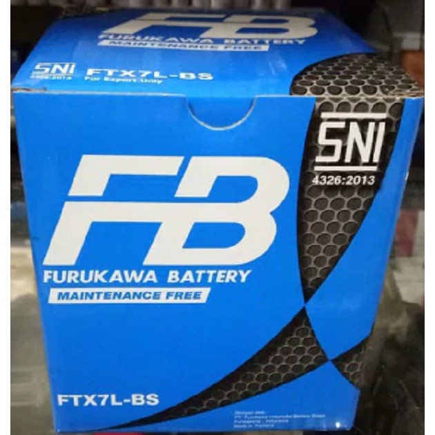 accu / AKI KERING Furukawa FTX7L-BS MF / YTX7L - Piaggio Gilera ET4 Liberty Vespa LX 150
