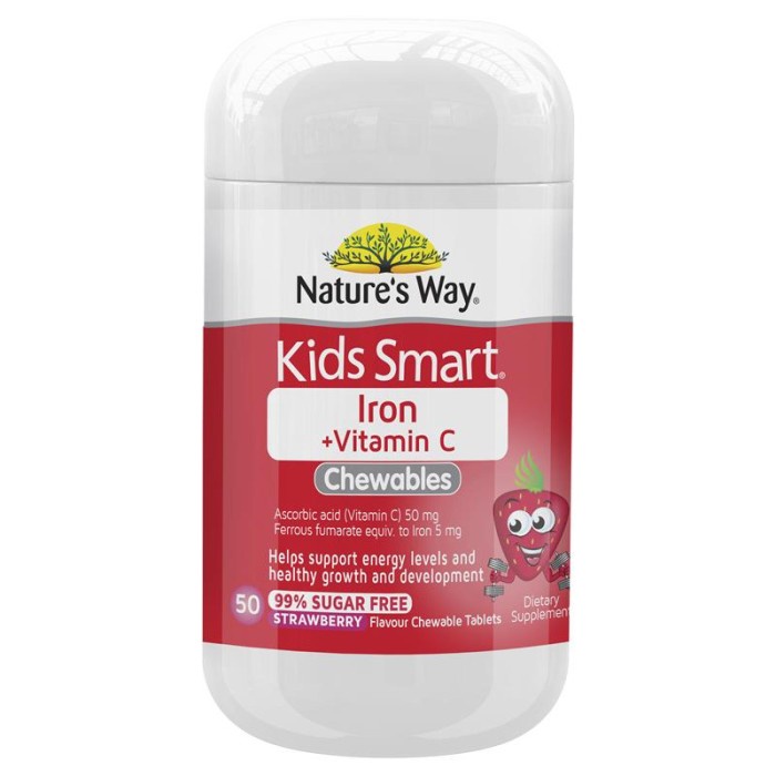 Nature's Way Kids Smart Iron + Vitamin C / Natures Way / Nature s way