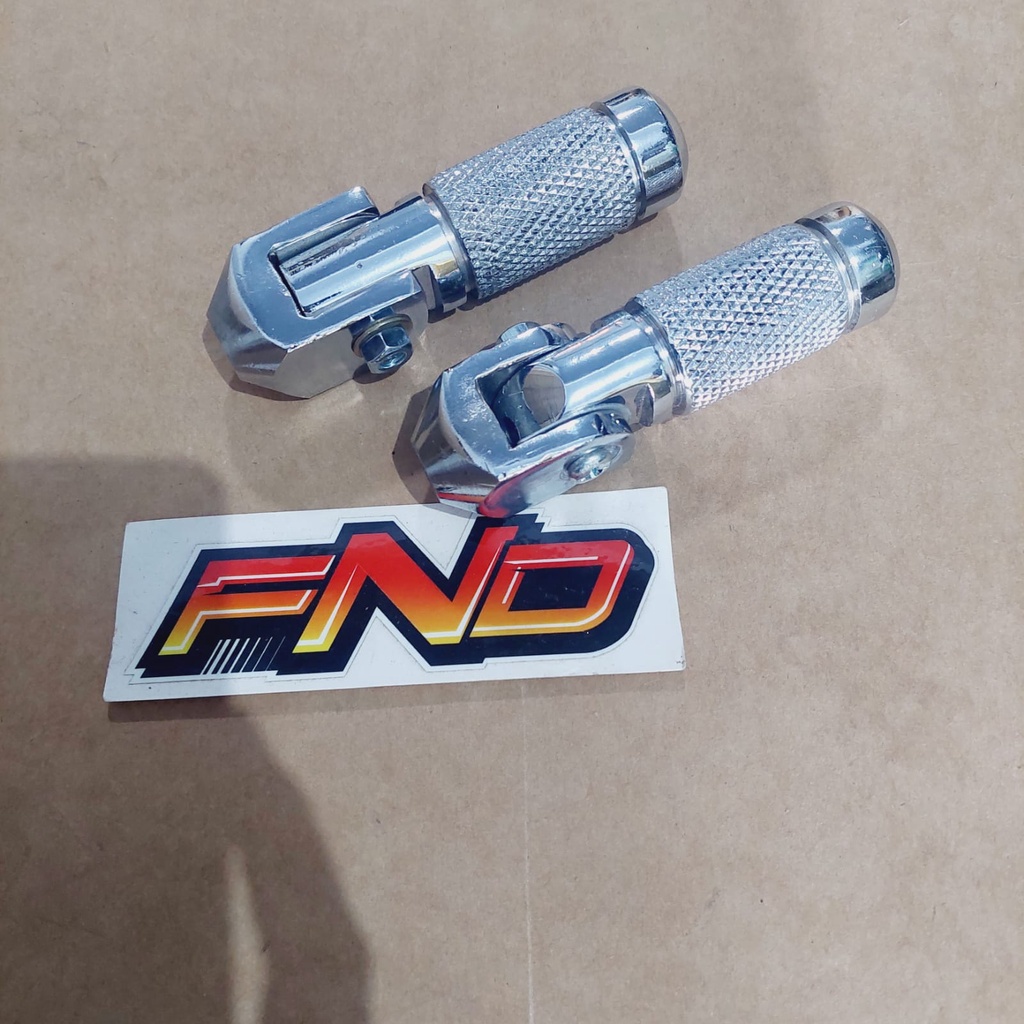 jalu lipat foot step underbon - step lipat anderbon - footstep lipat underbone Footstep Sambo CNC Lipat Universal Motor pijakan kaki