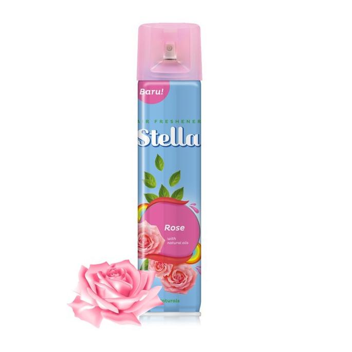 ㊊ Stella Aerosol Pengharum Ruangan Rose 400 mL BEST PRICE 3886 ⌘