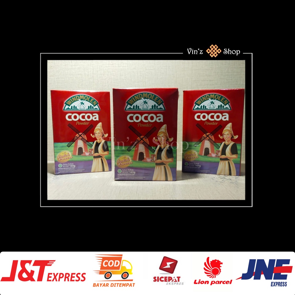 

WINDMOLEN COCOA POWDER CHOCOLATE / KAKAO BUBUK WINDMOLEN 165 gr