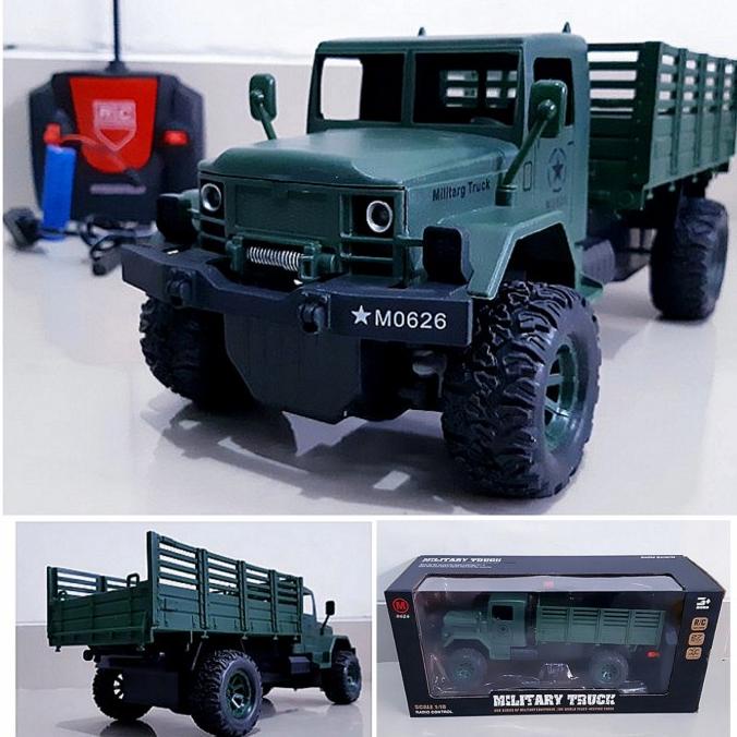 MOBIL REMOTE KONTROL RC TRUK MILITER REMOTE CONTROL TRUCK AMRY REMOT