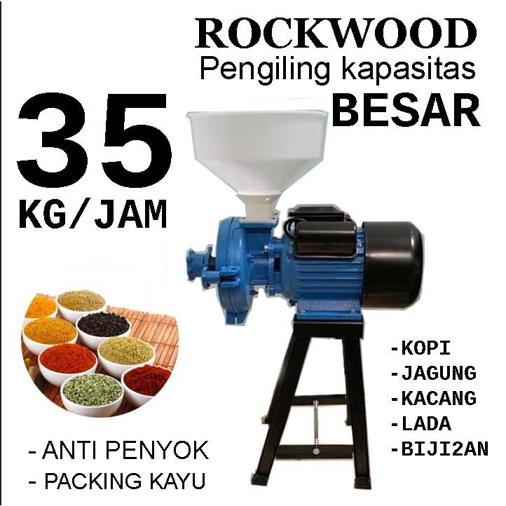 Grinder kopi Mesin penepung Beras jagung serbaguna