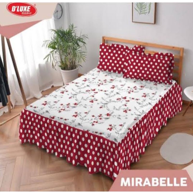 riject Sprei Rumbai 180X200  D'Luxe Kintakun motif mirabelle