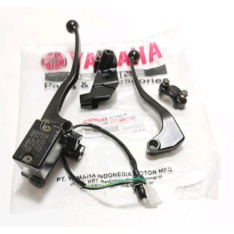 MASTER REM ASSY VIXION RXKING PLUS  HANDEL KIRI KANAN DUDUKAN SPION YAMAHA VIXION SORPIO RX KING