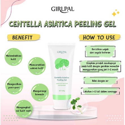 GIRLPAL Peeling Gel | Peel Off Mask | Aloe Vera Gel | Eksfoliasi Wajah