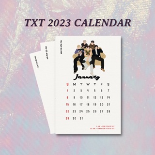 TXT Calendar | KPOP Calendar | Kalender KPOP Aesthetic | TXT Fanmade Goods