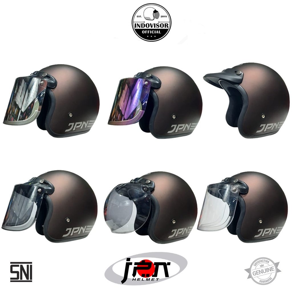 Helm JPN Warna Sparkling Doff