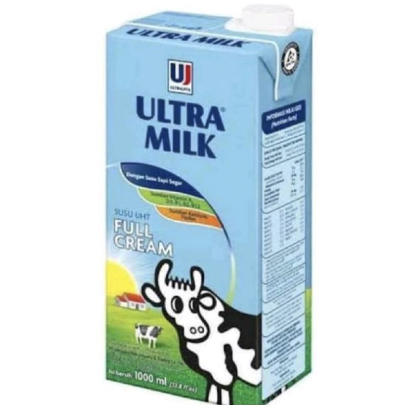 

Ultra Milk Susu UHT Full Cream 1000