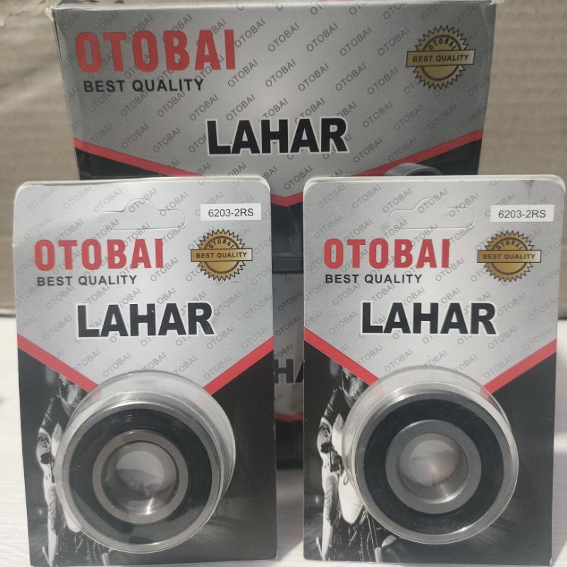 Kelahar Bearing Bering Laher lahar Otobai 6204 2RS 6301 2RS 6004 2RS 6300 2RS 6202 2RS 6200 2RS 6203 2RS 6201 2RS 6302 2RS Harga Satuan / 1Pcs