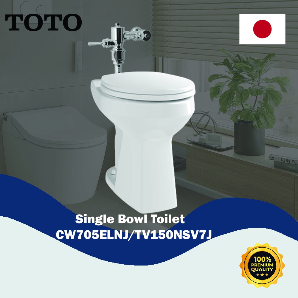TOTO Closet Duduk CW705ELNJ For The Disabled